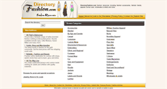 Desktop Screenshot of directoryfashion.com
